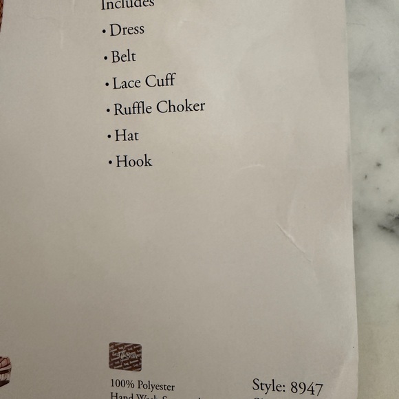 Leg Avenue Red Pirate Halloween Costume with Hat and Hook/Size Small - Picture 14 of 16